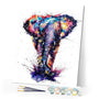 paint by numbers | Acrylic Asian Elephant | advanced animals elephants new arrivals | FiguredArt