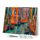 paint by numbers | Somewhere in Beautiful Venice | advanced cities | FiguredArt