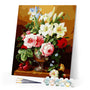 paint by numbers | More Flowers | easy flowers new arrivals | FiguredArt