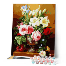 Load image into Gallery viewer, paint by numbers | More Flowers | easy flowers new arrivals | FiguredArt
