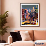 paint by numbers | City Design | cities intermediate | FiguredArt