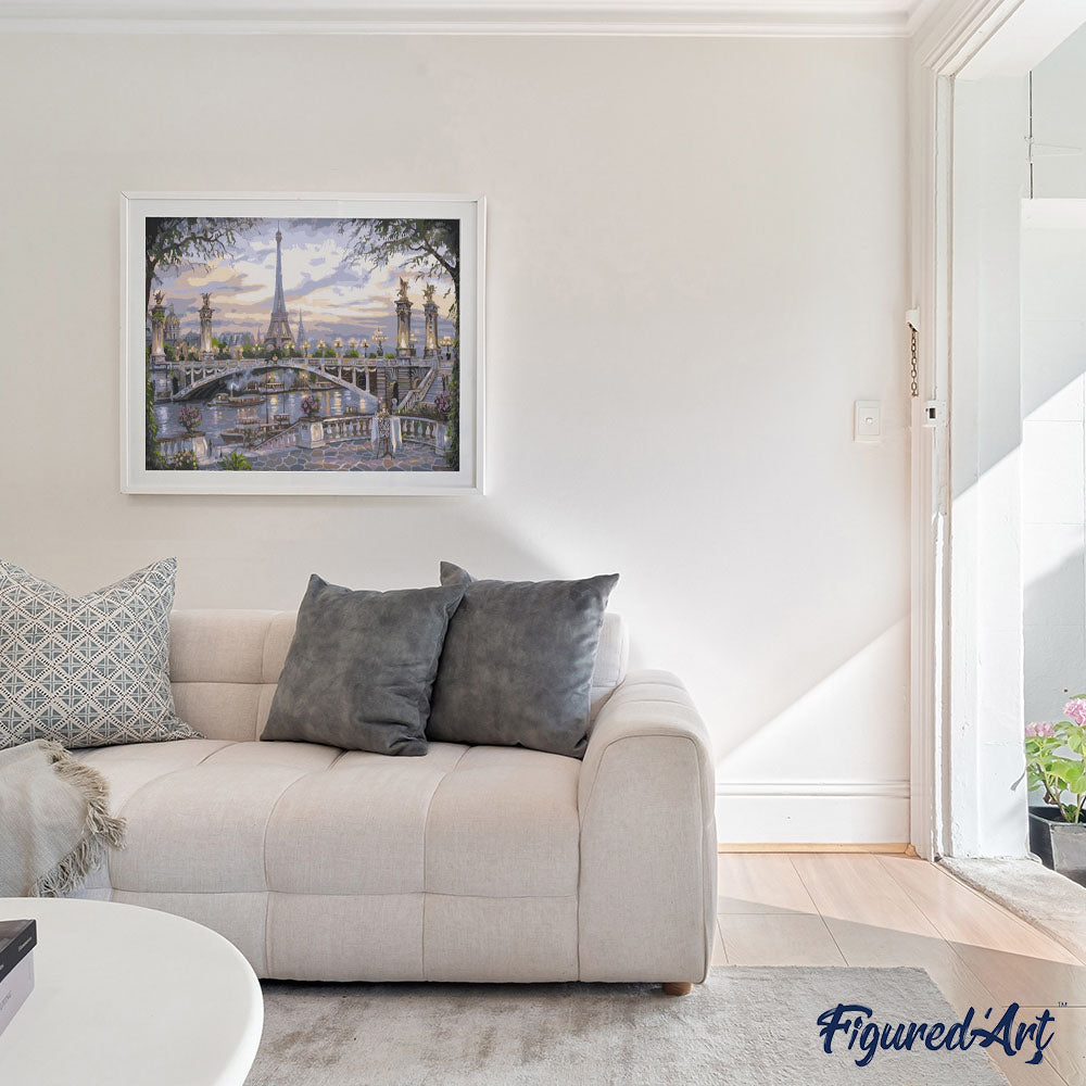 paint by numbers | My Beautiful Paris | cities intermediate | FiguredArt