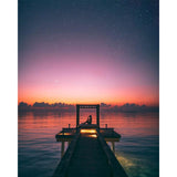 paint by numbers | Yoga by the Lake | advanced landscapes new arrivals | FiguredArt