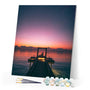 paint by numbers | Yoga by the Lake | advanced landscapes new arrivals | FiguredArt