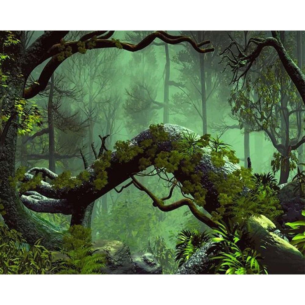 paint by numbers | Lost in the Forest | advanced forest landscapes new arrivals | FiguredArt