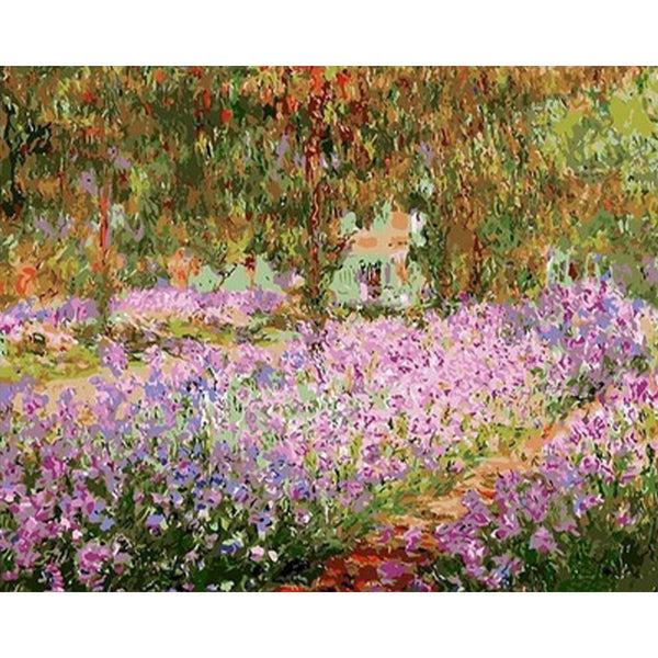paint by numbers | Flower fields | advanced flowers new arrivals | FiguredArt