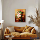 paint by numbers | Flowers and Grapes | easy flowers new arrivals | FiguredArt