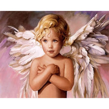 Load image into Gallery viewer, paint by numbers | Cute Angel | intermediate new arrivals religion | FiguredArt