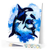 paint by numbers | Grampus | animals easy fish new arrivals | FiguredArt