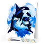 paint by numbers | Grampus | animals easy fish new arrivals | FiguredArt