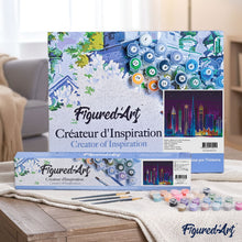Load image into Gallery viewer, paint by numbers | Asian City by Night | cities easy | FiguredArt