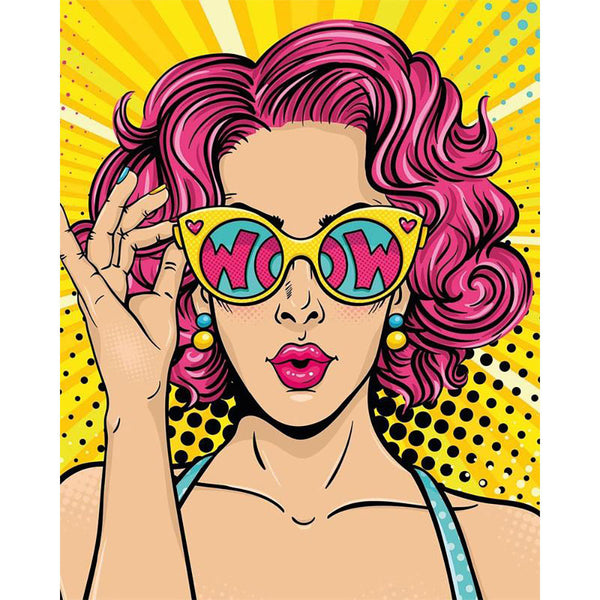 paint by numbers | Woow Pretty | easy new arrivals portrait | FiguredArt