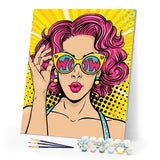 paint by numbers | Woow Pretty | easy new arrivals portrait | FiguredArt