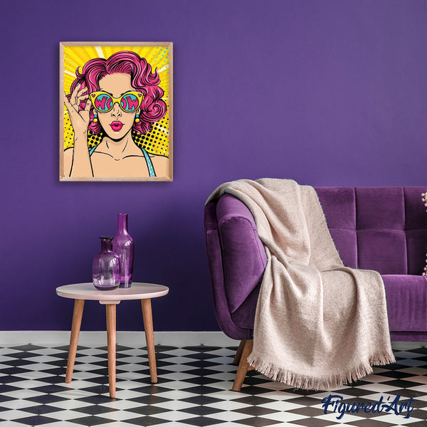 paint by numbers | Woow Pretty | easy new arrivals portrait | FiguredArt