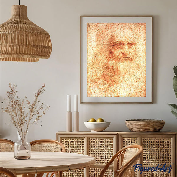 paint by numbers | Leonardo Da Vinci | advanced new arrivals portrait | FiguredArt
