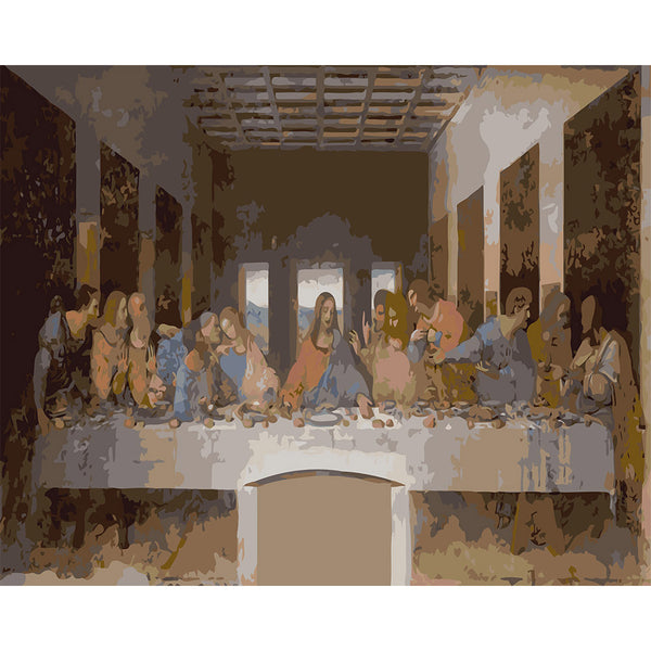 paint by numbers | Lunch | advanced new arrivals religion | FiguredArt