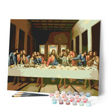 Load image into Gallery viewer, paint by numbers | Lunch | advanced new arrivals religion | FiguredArt
