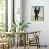 paint by numbers | Father and his Son | advanced landscapes new arrivals | FiguredArt