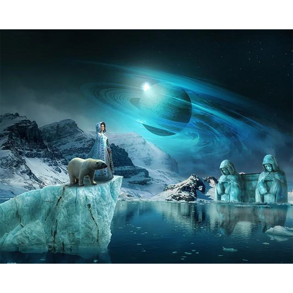 paint by numbers | Saturn and Romance | advanced animals landscapes new arrivals | FiguredArt