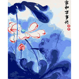 paint by numbers | Chinese Flowers | easy flowers new arrivals | FiguredArt