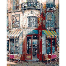 Load image into Gallery viewer, paint by numbers | Vintage Bistro | advanced cities | FiguredArt