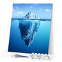 paint by numbers | Iceberg | intermediate landscapes new arrivals | FiguredArt