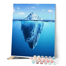 Load image into Gallery viewer, paint by numbers | Iceberg | intermediate landscapes new arrivals | FiguredArt