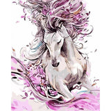 paint by numbers | Beautiful Horse in Pink | animals easy horses new arrivals | FiguredArt