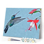 paint by numbers | Hibiscus and Flowers | animals birds flowers intermediate new arrivals | FiguredArt
