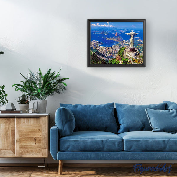 paint by numbers | Rio de Janeiro in Brazil | advanced cities landscapes | FiguredArt
