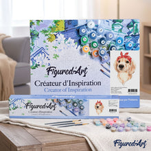Load image into Gallery viewer, paint by numbers | My Cute Dog | animals dogs easy new arrivals | FiguredArt