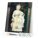 paint by numbers | Statue of Woman and Child | advanced new arrivals religion | FiguredArt