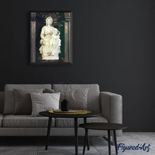 Load image into Gallery viewer, paint by numbers | Statue of Woman and Child | advanced new arrivals religion | FiguredArt