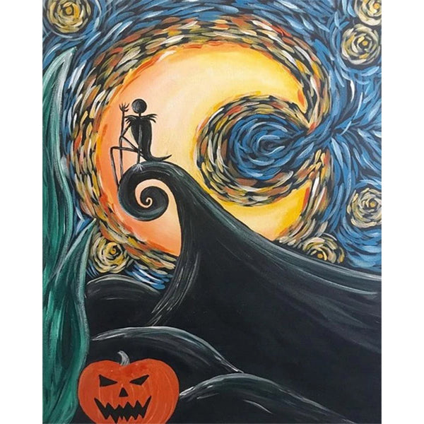 paint by numbers | Halloween Melting Pot | easy halloween new arrivals | FiguredArt