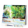 paint by numbers | View from the Tropical Forest | forest intermediate landscapes new arrivals | FiguredArt