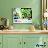 paint by numbers | View from the Tropical Forest | forest intermediate landscapes new arrivals | FiguredArt