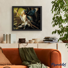 Load image into Gallery viewer, paint by numbers | Woman with Butterfly Wings | animals butterflies easy new arrivals portrait | FiguredArt
