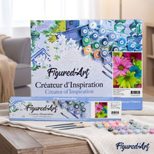Load image into Gallery viewer, paint by numbers | Flowers with Bright Colors | easy flowers new arrivals | FiguredArt