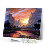 paint by numbers | Lake and Mountains | advanced landscapes new arrivals | FiguredArt
