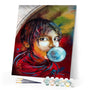 paint by numbers | Bubble Gum | intermediate new arrivals portrait | FiguredArt