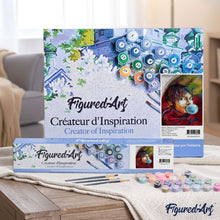 Load image into Gallery viewer, paint by numbers | Bubble Gum | intermediate new arrivals portrait | FiguredArt