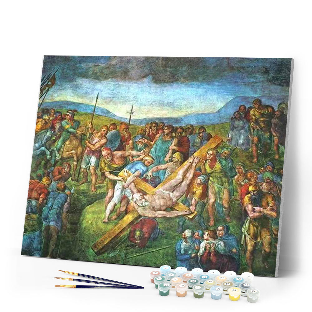 paint by numbers | War and Cross | advanced new arrivals religion | FiguredArt