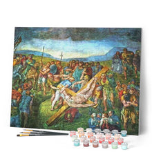 Load image into Gallery viewer, paint by numbers | War and Cross | advanced new arrivals religion | FiguredArt