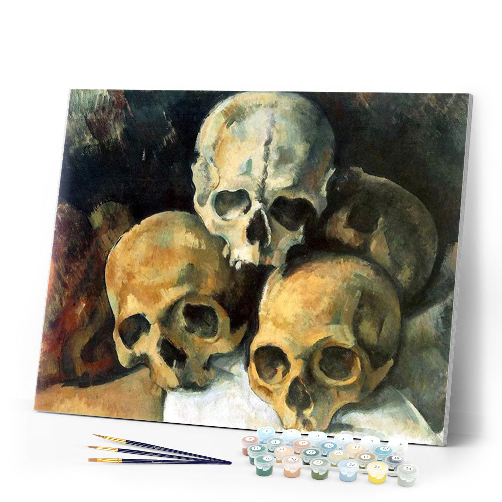 paint by numbers | Skulls | advanced new arrivals others | FiguredArt