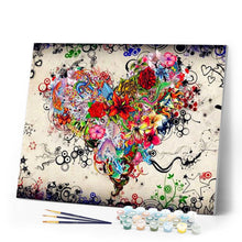 Load image into Gallery viewer, paint by numbers | Love Flowers | advanced flowers new arrivals | FiguredArt