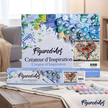 Load image into Gallery viewer, paint by numbers | Love Flowers | advanced flowers new arrivals | FiguredArt