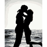 paint by numbers | Romantic Kiss | easy new arrivals romance | FiguredArt