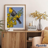 paint by numbers | Yellow Bird | animals birds easy new arrivals | FiguredArt