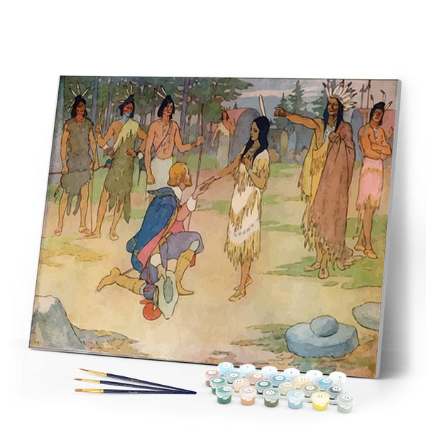 paint by numbers | Indian Romance | easy new arrivals romance | FiguredArt