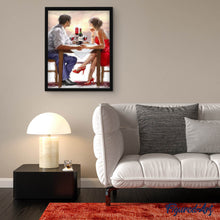 Load image into Gallery viewer, Paint by numbers | Romantic dinner | intermediate romance | Figured'Art
